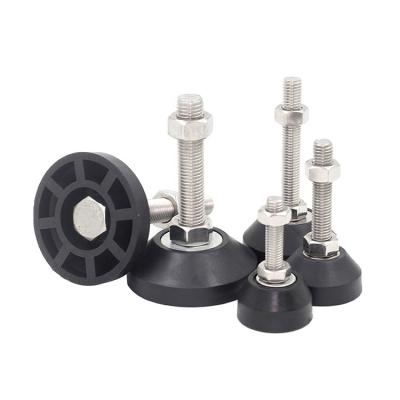 China Dlpo Modern Industrial Machine Base Adjustable Plastic Leveling Feet for sale