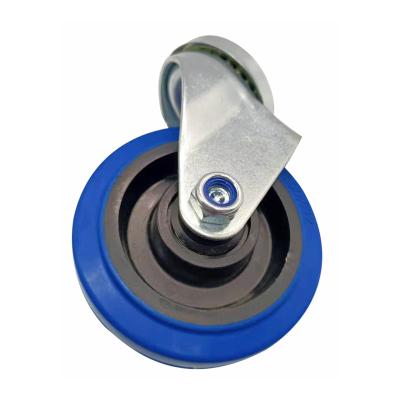 China New Galvanized Fast Delivery Bolt Hole Caster Medium Duty Trolley Trolley Caster for sale