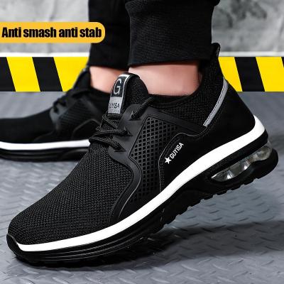 China GUYISA Toe Steel Toe Protective Breathable Casual Trainers Work Steel Boot Safety Shoes for sale