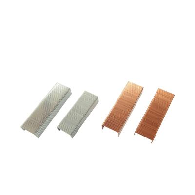 China Steel Carton Closing Staples 32 Series C Staples Copper Zinc Stick for sale