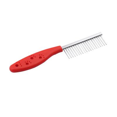 China Viable Fur Hair Pet Grooming Tool Dog Steel Pet Cat Brush Comb for sale