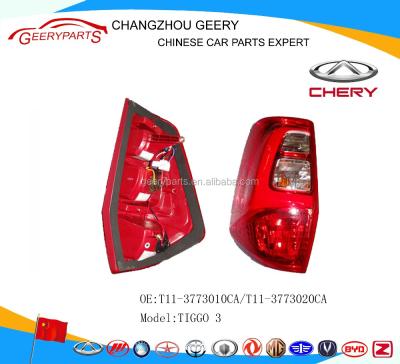 China chery mvm tiggo x33s tail lamp auto spare parts T11-3773010CA / T11-3773020CA for sale