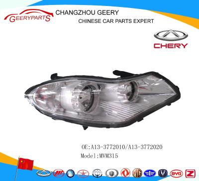 China key light auto spare parts chery sedan315 A13-3772010 / A13-3772020 for sale