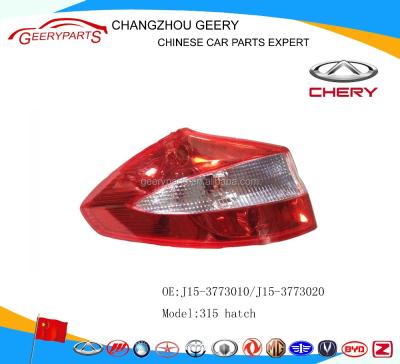 China tail lamp spare parts chery 315 auto hatch J15-3773010 / J15-3773020 for sale