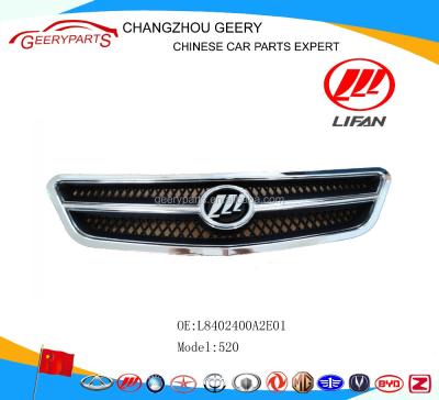 China ABS front grill lifan 520 spare parts for sale