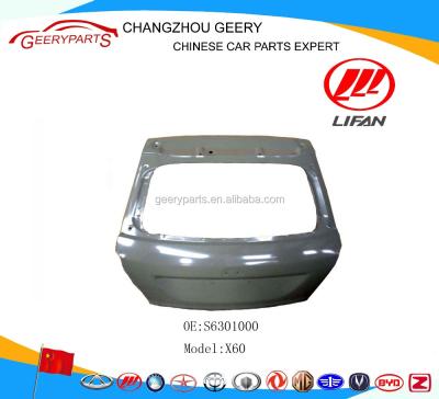 China x60 lifan spare parts 1.5*0.8*1.0 rear door for sale