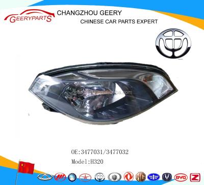 China auto headlight brilliance H320 spare parts brilliance spare parts 3977031 / 3977032 3477031 3477032 for sale