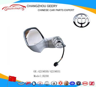 China Rear view mirror rear view mirror gloss h230 spare parts for sale