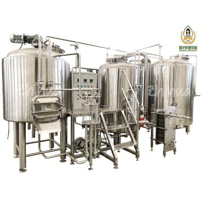 China Restaurants New Arrivals Wholesale Restaurant 3BBL Red Copper Beer Brewing Equipment for sale