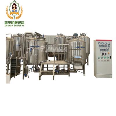 China Restaurants Various Good Quality Custom 1500 Liter Yellow Craft Beer Maker Brewery System for sale