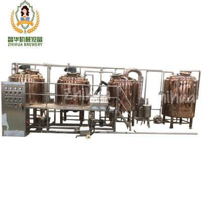 China Restaurants Special Hot Selling 2000l Used Industrial Brewing Equipment Electric Brewing System for sale