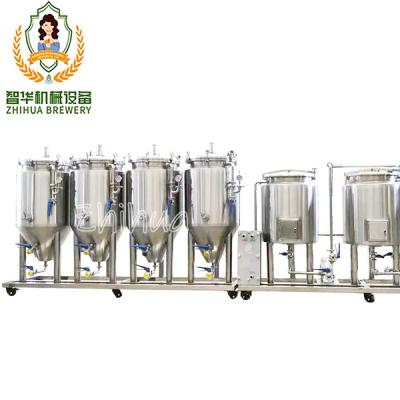 China Restaurants Professional Manufacturer 2bbl Brewing System With Fermentation Vessels and Serving Tanks for sale