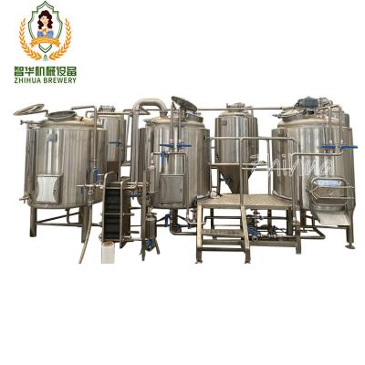 China Brewing Plant 2500L Electrical craft beer brewhouse system for sale