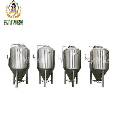 China Brewing Plant 1000l Fermentation Tank Micro Beer Brewing Systems for sale