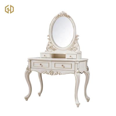 China Other Customized Antique Bedroom Dressing Table Makeup Table Vanity Table With Stool for sale