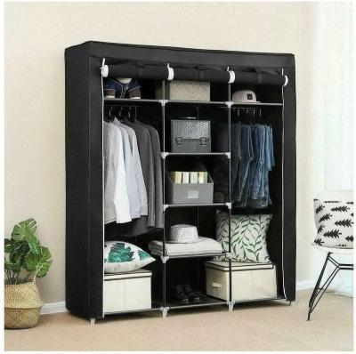 China Living Room Wardrobe Storage Closet Clothes Portable Wardrobe organizer fabric for sale