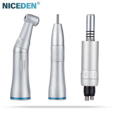 China Dental Handpiece Angle Air Motor Kit Air Turbine Straight Contra Low Speed ​​Inner Water Jet Handpiece Dental Style Drill W&H 2/4Holes for sale