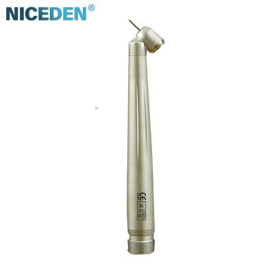 China Steel 2Holes/4 Holes High Speed ​​Air Turbine Surgical Dental Retraction 45 Degree LED Handpiece Anti Led Handpiece Dentostry Tools for sale