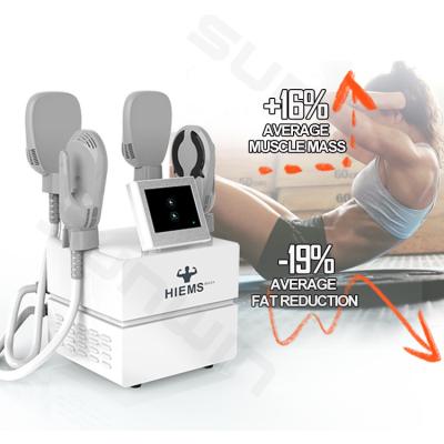 China 2021 SUNWIN HI-EMT EMS Weight Loss Body Sculpting Slimming Pro HIEMT Machine Teslasculpt Butt Lift Cellulite Removal With 2 Applicators for sale