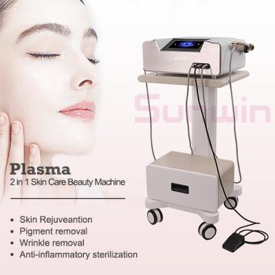 China Jet Black Main Eyelid Plasma Remover Lifting Mole Remove Anti Aging Medical Cold Plasma Ozone Surgical Device Helium Plasma Ance Removal Shower for sale