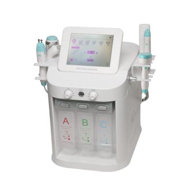 China Skin Tightening 6 in 1 Facial Oxygen Jet Skin Cleaning Oxygen For Acne To Improve Uneven Pigmentation Skin Tightening Machine for sale