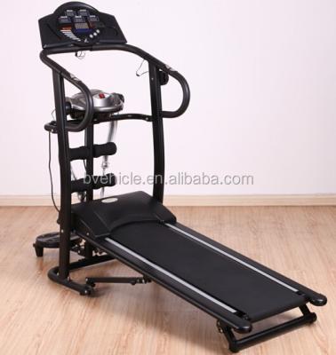 China Cold steel and plastic magnetic treadmill manual treadmill for sale