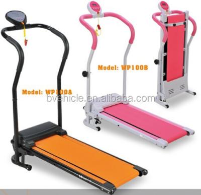 China Cheap Cold Steel And Plastic Fitness Treadmill With Motor Driven 2.0HP Treadmill In Stock for sale