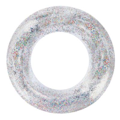 China Glitter Swim Ring Tube Summer Inflatable Toys 118cm 12005 for sale