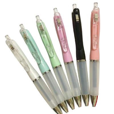 China Normal high quality metallic colorful ball pens soft gripper for writing comfort for sale