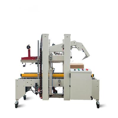 China Automatic Hotels Cardboard Band Sealer Machine Fox Box Packaging for sale