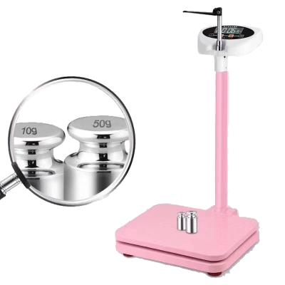 China Mearsure Body Weight Factory Price Smart Electronic Height and Weight Body Scale, Foldable Height and Weight Body Scale à venda