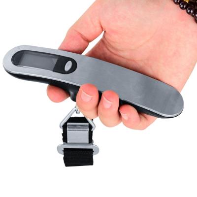 China Hot Selling Luggage Stainless Steel Travel Weighing Scales Hanging Luggage Scale à venda