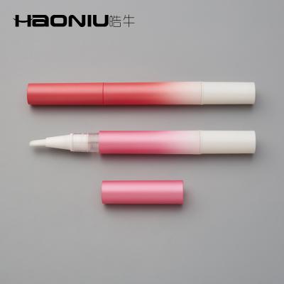 China 2020 Empty Cosmetic Gel Pen Medicine Nail Care Medicine Pen Nail Oil Brush Twist Design Lip Gloss Tube Nail Oil Brush Twist Pen Container for sale