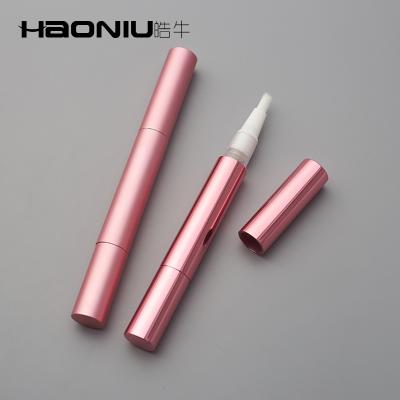 China Aluminum Twist Design 2.5ml Cosmetics Teeth Whitening Pen For Tooth Care With Private Label for sale