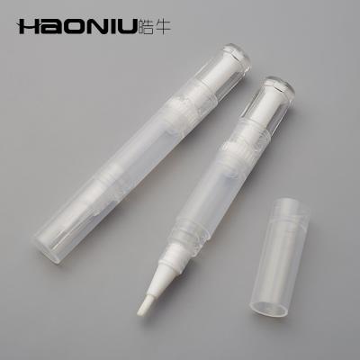 China Twist Design Empty Pen Liquid Gel Packaging Pencil Tube Bottles Eyeliner 5ml Cosmetic Container for sale