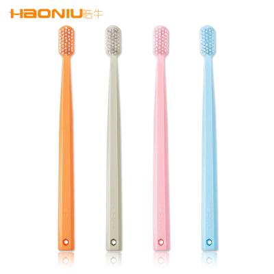 China Disposable adult colored toothbrush 444 for sale