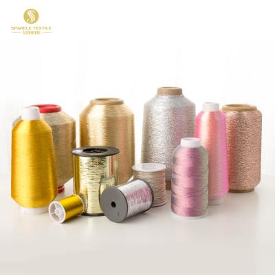 China High Tenacity Factory Supply Pure Gold MX MH FH St MS Metallic Thread MX MH FH Pure Silver Magic Type Lurex Thread Sparkle Thread for sale