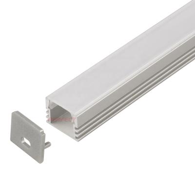 China Custom Aluminum Decorations Strip Suppliers 6063 Recessed Aluminum Profile For Led Light for sale