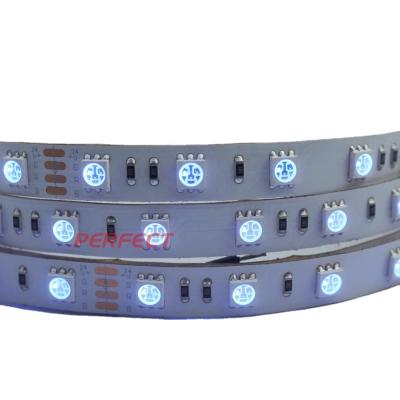 China Desktop custom 5050 RGB with 3OZ PCB 24v 12v led strip light 60leds/m 120leds/m ip20 ip65 ip68 led strip light for sale