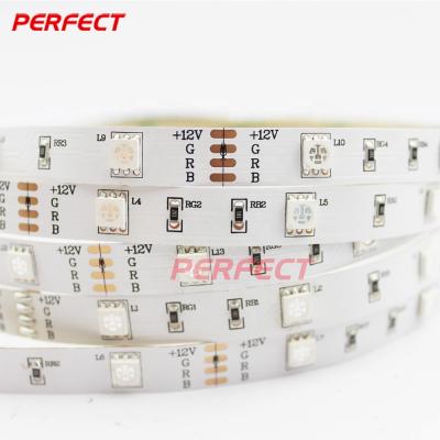 China High End Hotel 12V 24V 60leds/m SMD LED Strip 5050 RGB Led Strip Light With CE ROHS UL Listed for sale