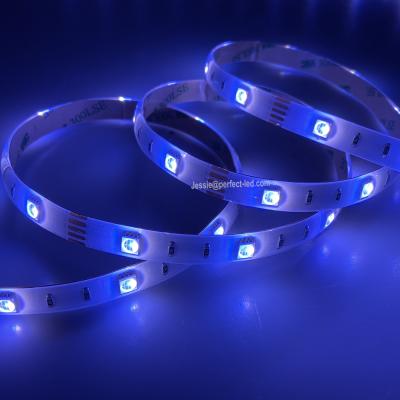 China New 2021 RGBW LED strip warehouse 12V waterproof 5050smd led lighting led flexible 5050 led strip rgbw 4 in1 for sale