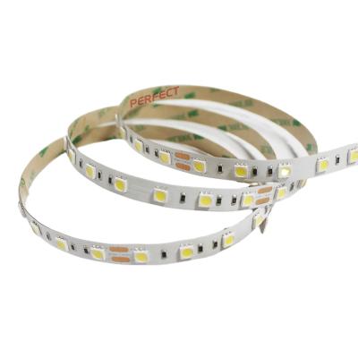 China Flexible Hotel LED Strip Light 5050 SMD DC12V 24V 60Leds/m 3000K 4000K 6000K 5050 LED Strip for sale