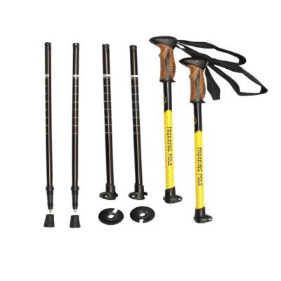 China Light Weight Made in China Best Quality Trekking Poles YM3-B22 Self Defense Hiking Trekking Poles Sticks for sale