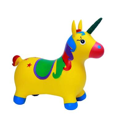 China Toy Hot Sale Cheap Inflatable Toy Horses For Kids Indoor And Outdoor Playing for sale