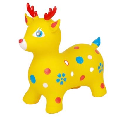 China Durable PVC Material Inflatable Toy Horses With Giraffe Eco - Friendly Models for sale