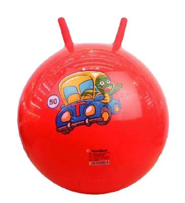 China Hot Sale Toy PVC Inflatable Hopper Toy Balls For Kids Playing In Outdoor And Indoor Which Can Bounce High for sale