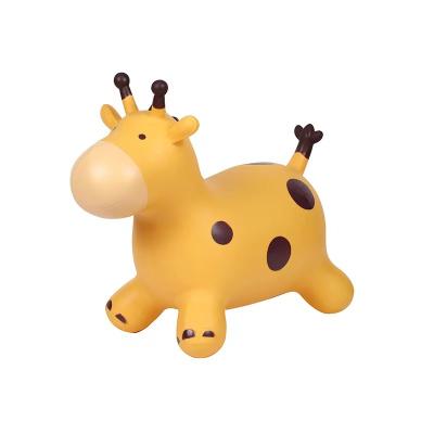 China Toy Hot Sale Good Quality Inflatable Bounce Toy Horses That Kid Inflatable Animal Hopper Sit On It Box for sale