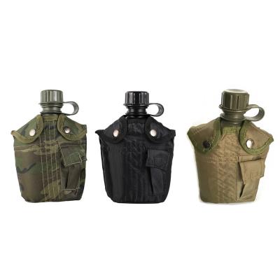 China 1000ml USA Army Canteen Plastic Safe Viable Military Surplus Water Bottle for sale