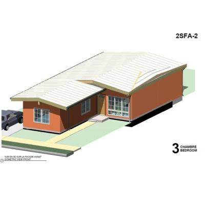 China 3 Bedroom Movable Modular Homes for sale