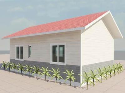 China Portable wind - proof panelized two bedroom modular homes ce b.v. Certificated for sale